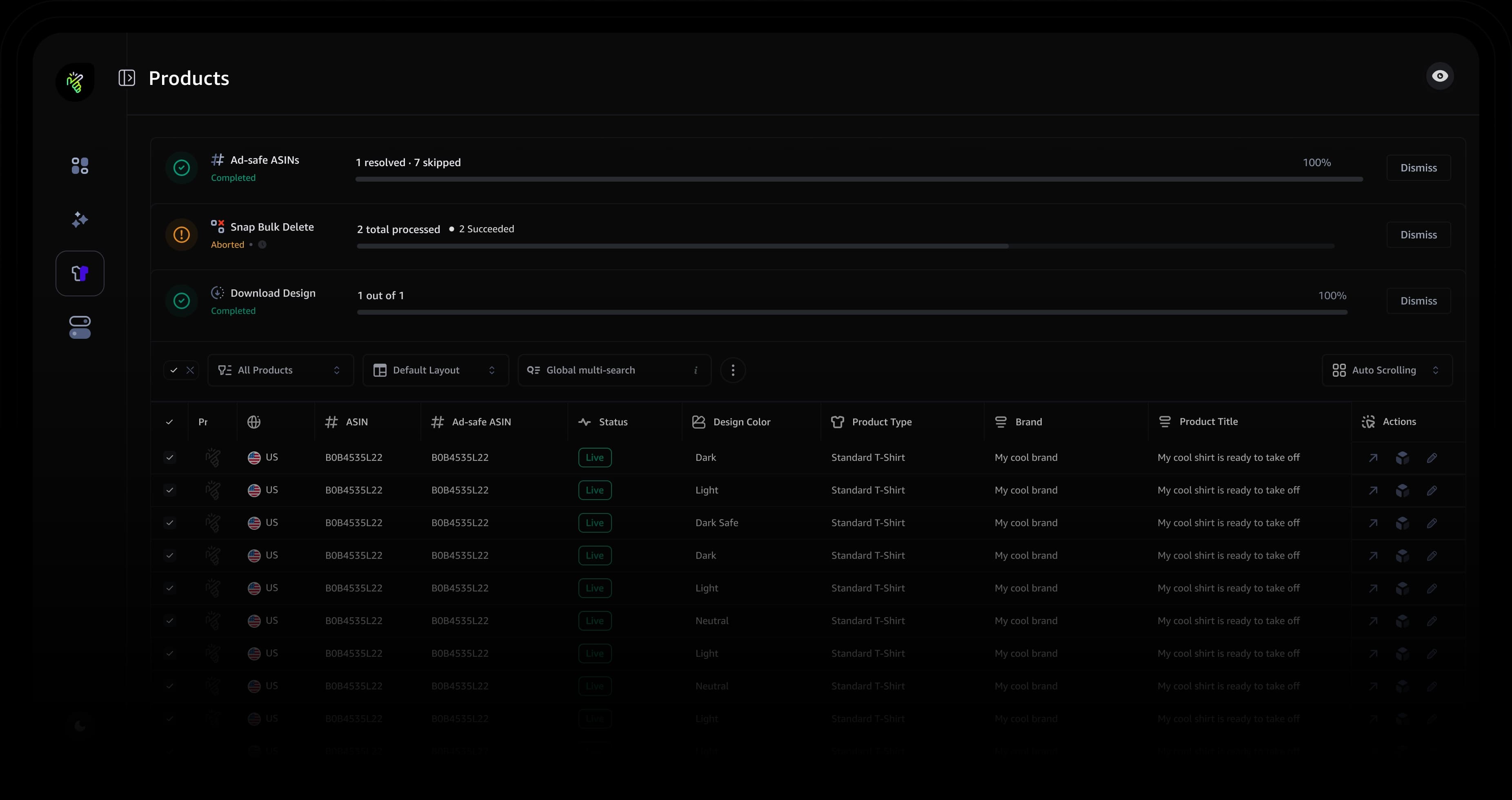 Feature preview